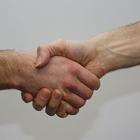 Hand shake